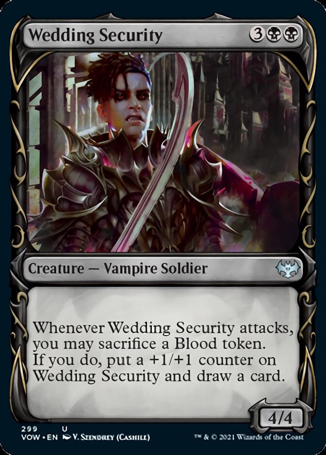 Wedding Security (Showcase Fang Frame) [Innistrad: Crimson Vow] | Gear Gaming Bentonville