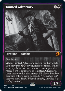 Tainted Adversary [Innistrad: Double Feature] | Gear Gaming Bentonville