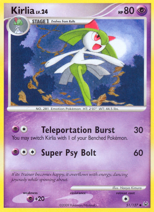 Kirlia (51/127) [Platinum: Base Set] | Gear Gaming Bentonville