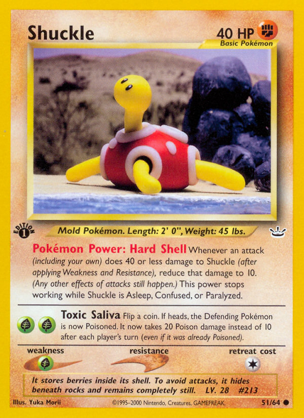 Shuckle (51/64) [Neo Revelation 1st Edition] | Gear Gaming Bentonville