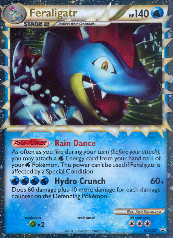 Feraligatr (HGSS07) [HeartGold & SoulSilver: Black Star Promos] | Gear Gaming Bentonville