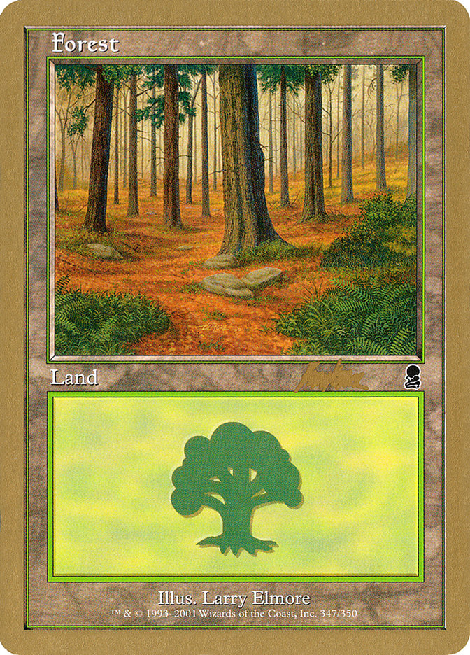 Forest (bk347) (Brian Kibler) [World Championship Decks 2002] | Gear Gaming Bentonville