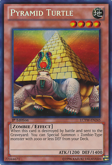 Pyramid Turtle [LCYW-EN245] Secret Rare | Gear Gaming Bentonville