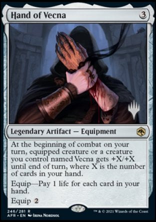 Hand of Vecna (Promo Pack) [Dungeons & Dragons: Adventures in the Forgotten Realms Promos] | Gear Gaming Bentonville