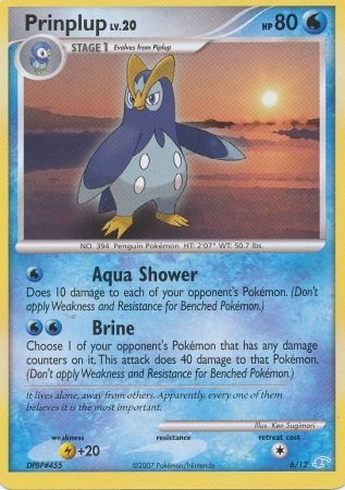 Prinplup (6/12) [Diamond & Pearl: Trainer Kit - Manaphy] | Gear Gaming Bentonville