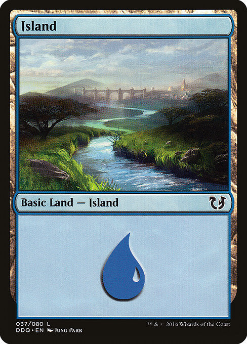 Island (37) [Duel Decks: Blessed vs. Cursed] | Gear Gaming Bentonville