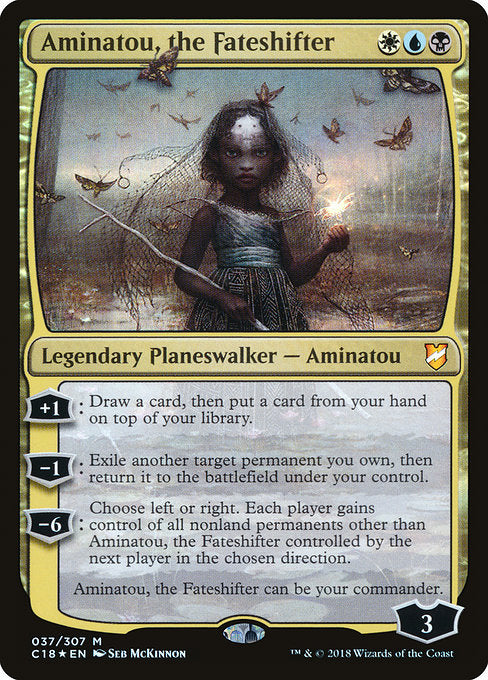 Aminatou, the Fateshifter [Commander 2018] | Gear Gaming Bentonville