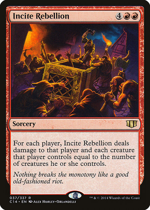 Incite Rebellion [Commander 2014] | Gear Gaming Bentonville