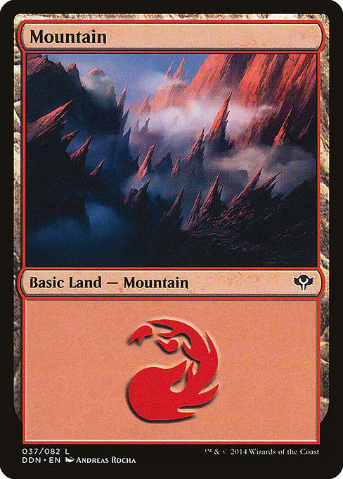 Mountain (37) [Duel Decks: Speed vs. Cunning] | Gear Gaming Bentonville