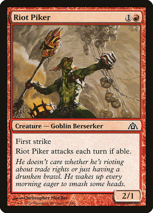 Riot Piker [Dragon's Maze] | Gear Gaming Bentonville