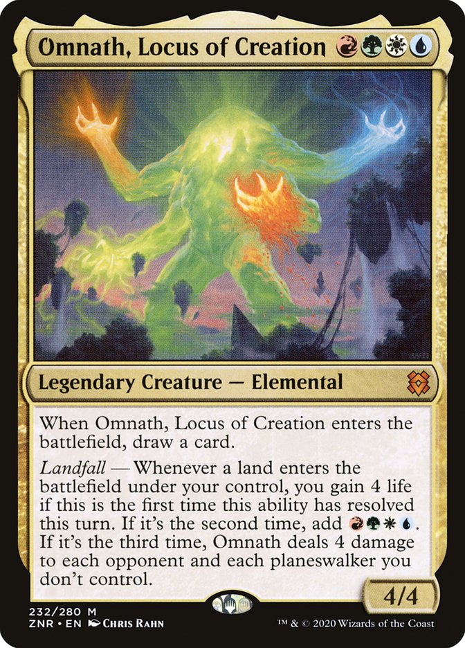 Omnath, Locus of Creation [Zendikar Rising] | Gear Gaming Bentonville