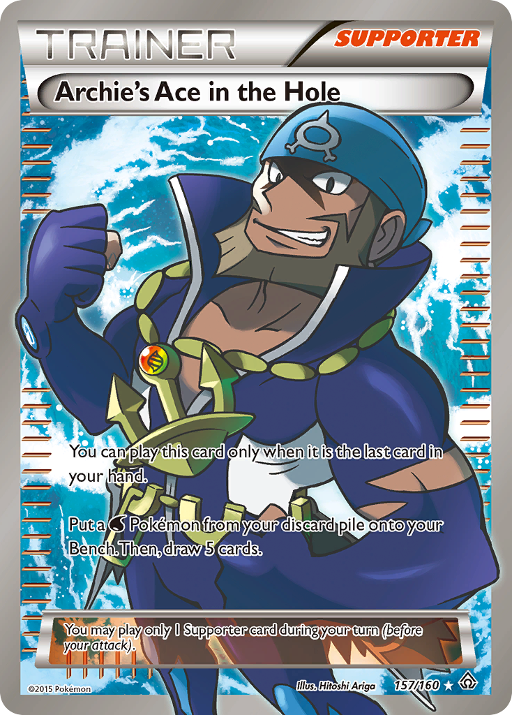 Archie's Ace in the Hole (157/160) [XY: Primal Clash] | Gear Gaming Bentonville