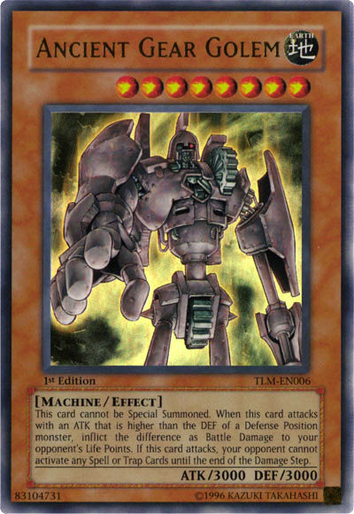 Ancient Gear Golem [TLM-EN006] Ultra Rare | Gear Gaming Bentonville