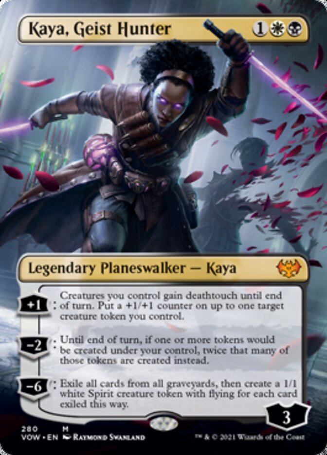 Kaya, Geist Hunter (Borderless) [Innistrad: Crimson Vow] | Gear Gaming Bentonville