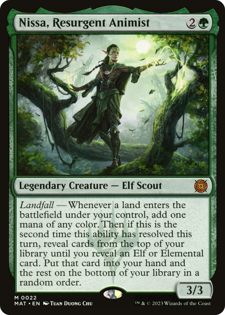 Nissa, Resurgent Animist [March of the Machine: The Aftermath] | Gear Gaming Bentonville