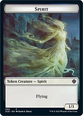 Cat Bird // Spirit Double-Sided Token [Starter Commander Decks] | Gear Gaming Bentonville