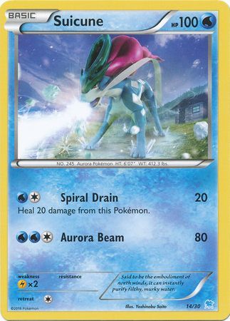 Suicune (14/30) [XY: Trainer Kit 3 - Suicune] | Gear Gaming Bentonville