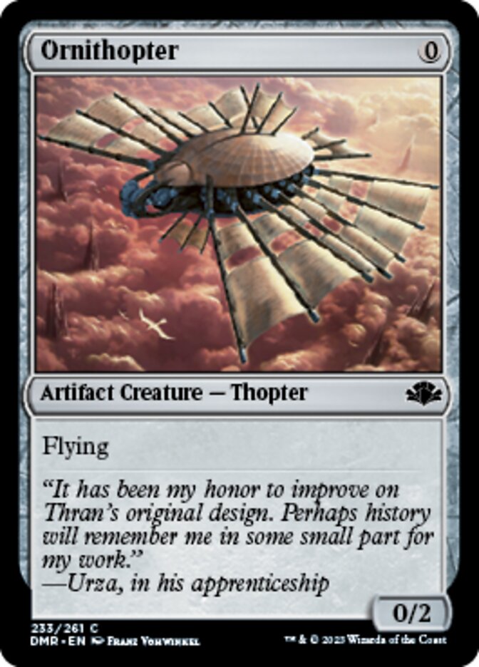 Ornithopter [Dominaria Remastered] | Gear Gaming Bentonville