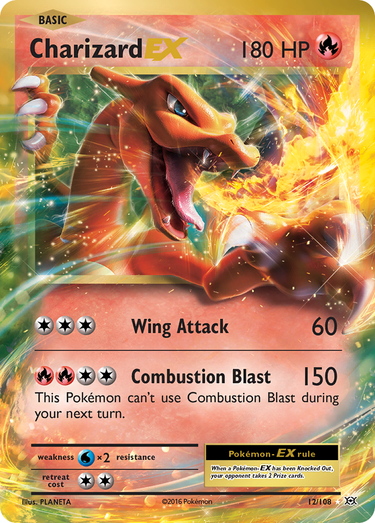 Charizard EX (12/108) [XY: Evolutions] | Gear Gaming Bentonville