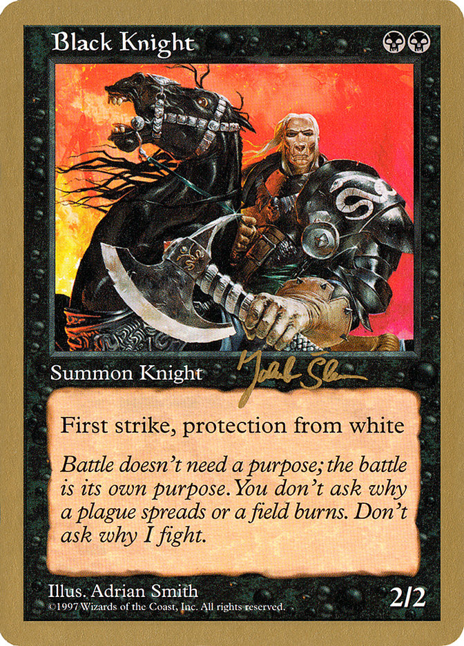 Black Knight (Jakub Slemr) [World Championship Decks 1997] | Gear Gaming Bentonville