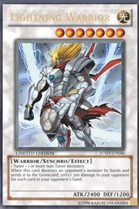 Lightning Warrior [Shonen Jump Magazine Promos] [JUMP-EN046] | Gear Gaming Bentonville