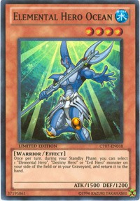 Elemental HERO Ocean [2010 Collectors Tins] [CT07-EN018] | Gear Gaming Bentonville