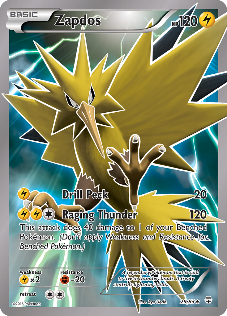 Zapdos (29/83) [XY: Generations] | Gear Gaming Bentonville