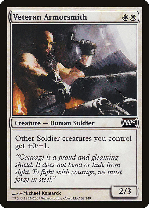 Veteran Armorsmith [Magic 2010 (M10)] | Gear Gaming Bentonville