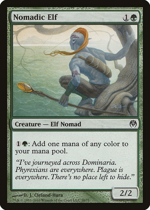 Nomadic Elf [Duel Decks: Phyrexia vs. the Coalition] | Gear Gaming Bentonville