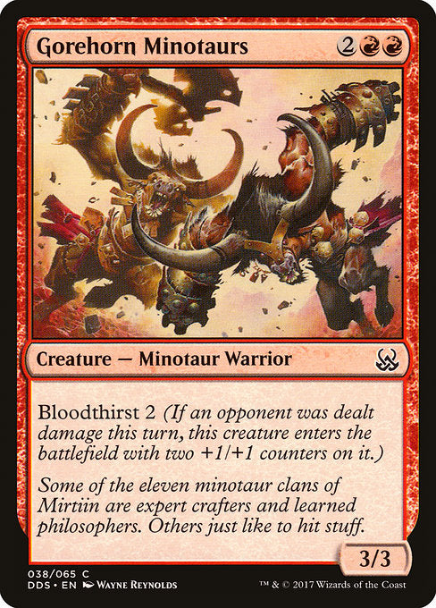 Gorehorn Minotaurs [Duel Decks: Mind vs. Might] | Gear Gaming Bentonville