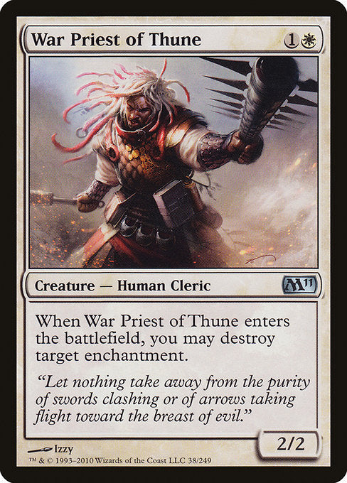 War Priest of Thune [Magic 2011 (M11)] | Gear Gaming Bentonville