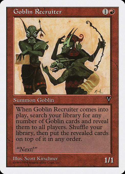 Goblin Recruiter [Anthologies] | Gear Gaming Bentonville