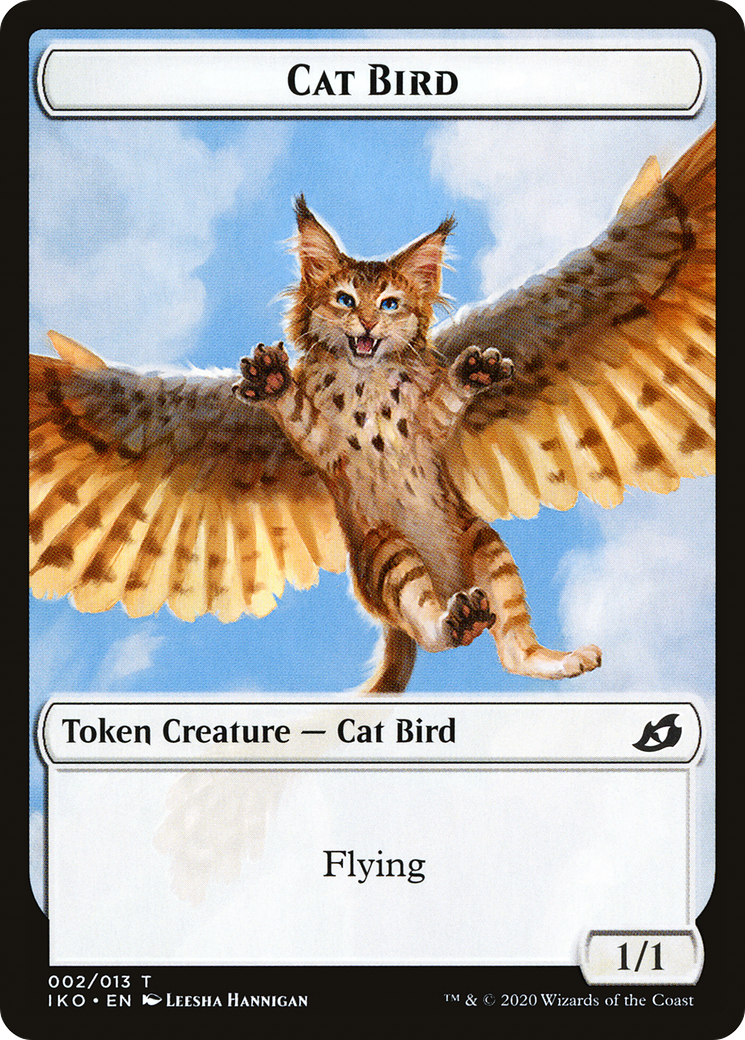 Cat Bird // Faerie Double-Sided Token [Starter Commander Decks] | Gear Gaming Bentonville