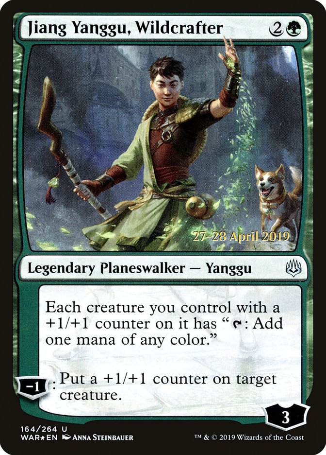 Jiang Yanggu, Wildcrafter  [War of the Spark Prerelease Promos] | Gear Gaming Bentonville