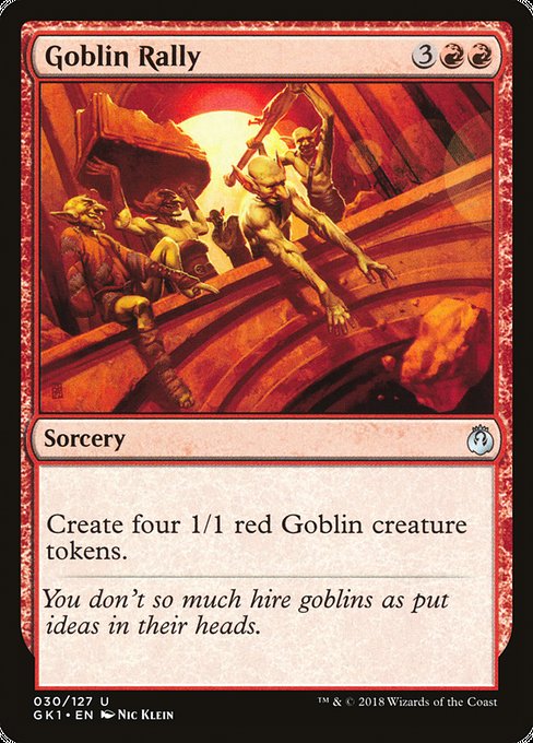 Goblin Rally [Guilds of Ravnica: Guild Kits] | Gear Gaming Bentonville