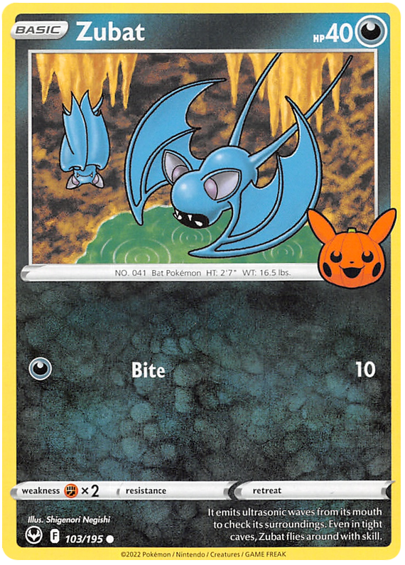 Zubat (103/195) [Trick or Trade 2023] | Gear Gaming Bentonville