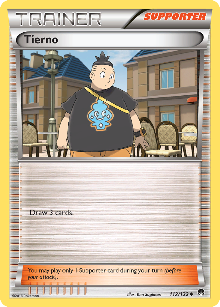 Tierno (112/122) [XY: BREAKpoint] | Gear Gaming Bentonville