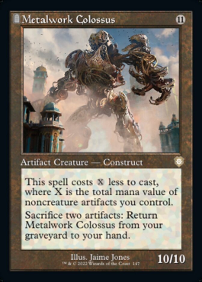 Metalwork Colossus (Retro) [The Brothers' War Commander] | Gear Gaming Bentonville