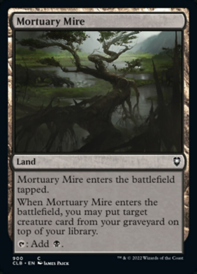 Mortuary Mire [Commander Legends: Battle for Baldur's Gate] | Gear Gaming Bentonville