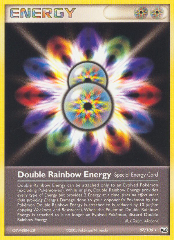 Double Rainbow Energy (87/106) [EX: Emerald] | Gear Gaming Bentonville