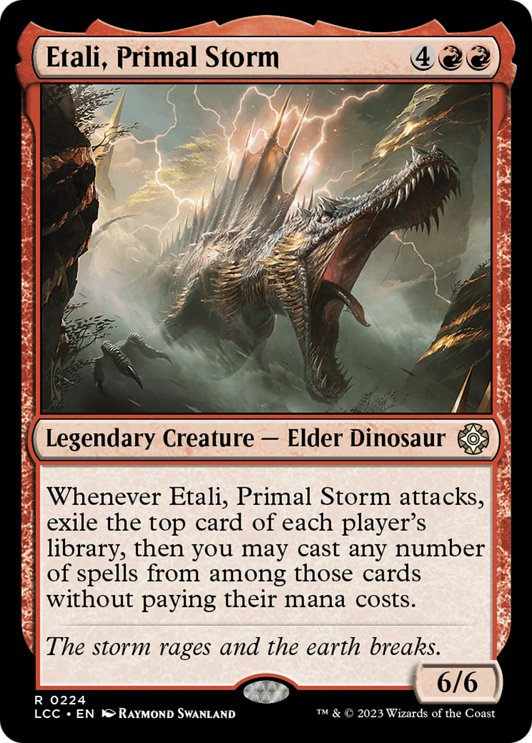 Etali, Primal Storm [The Lost Caverns of Ixalan Commander] | Gear Gaming Bentonville