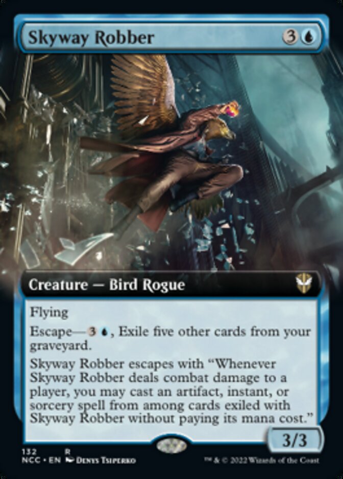 Skyway Robber (Extended Art) [Streets of New Capenna Commander] | Gear Gaming Bentonville