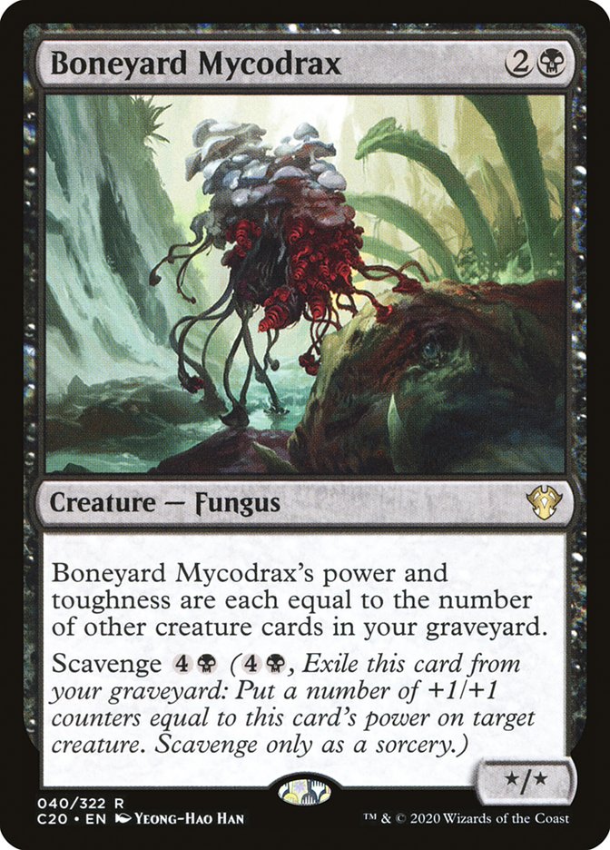 Boneyard Mycodrax [Commander 2020] | Gear Gaming Bentonville