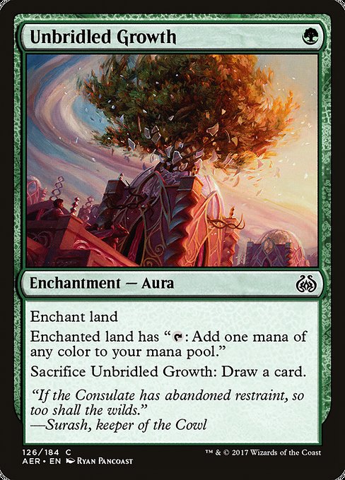 Unbridled Growth [Aether Revolt] | Gear Gaming Bentonville