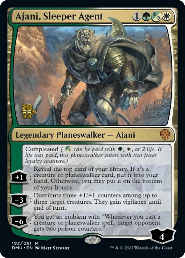 Ajani, Sleeper Agent [Dominaria United Prerelease Promos] | Gear Gaming Bentonville