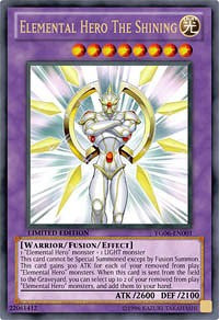 Elemental Hero The Shining [Yu-Gi-Oh! GX Manga Promotional Cards] [YG06-EN001] | Gear Gaming Bentonville