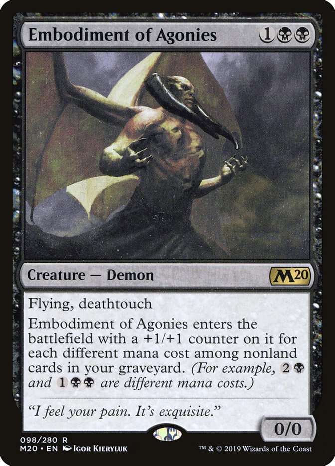 Embodiment of Agonies [Core Set 2020] | Gear Gaming Bentonville