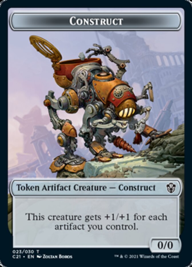 Copy // Construct Token (030) [Commander 2021 Tokens] | Gear Gaming Bentonville