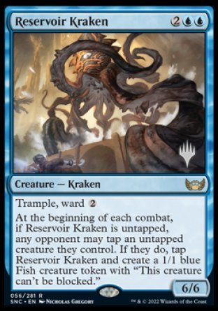 Reservoir Kraken (Promo Pack) [Streets of New Capenna Promos] | Gear Gaming Bentonville