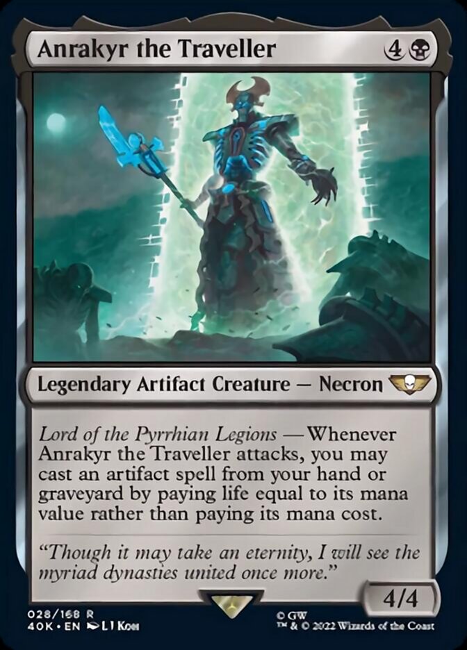 Anrakyr the Traveller (Surge Foil) [Universes Beyond: Warhammer 40,000] | Gear Gaming Bentonville